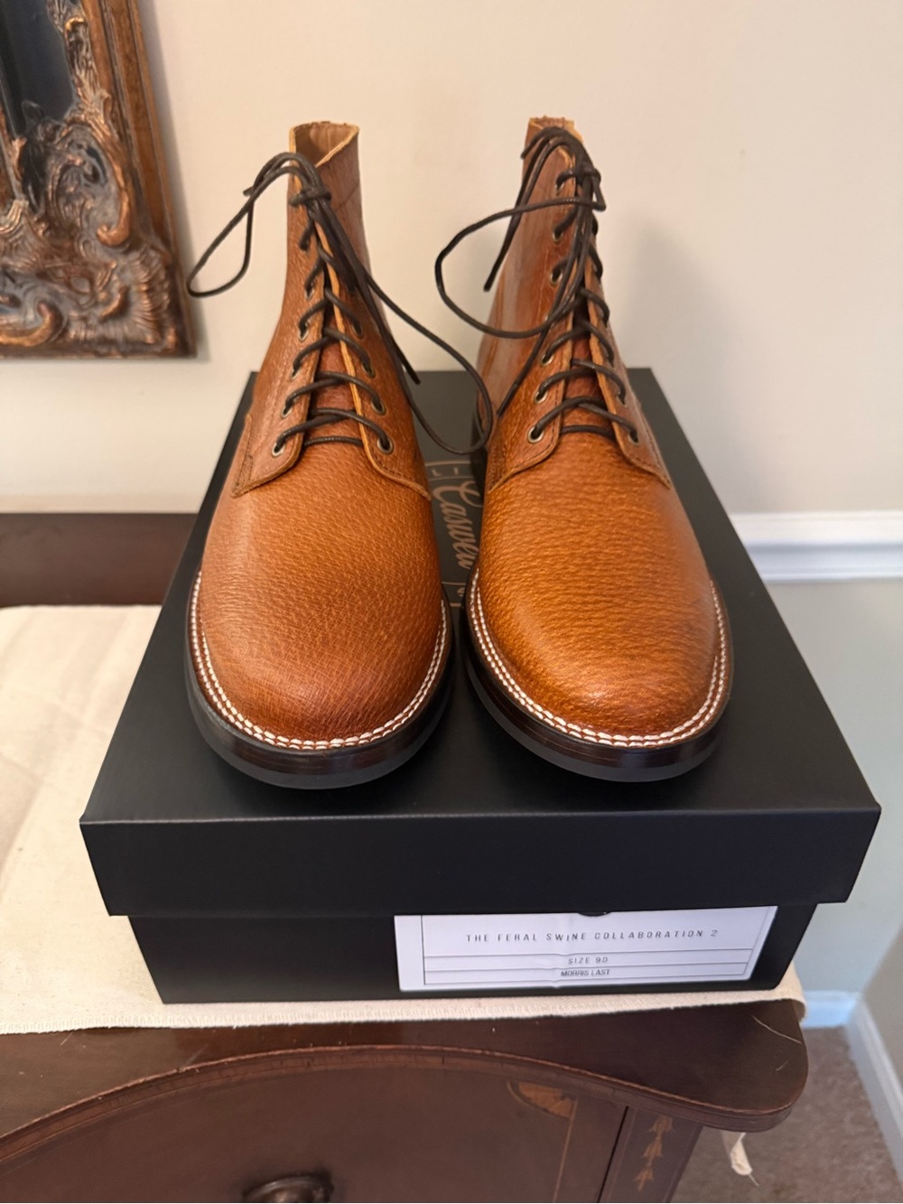 Caswell X Stridewise Feral Swine 2 Boots - Cognac - Size 9